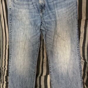 Classic Blue Jeans for Men gap 40x30 standard classic 1969 blue